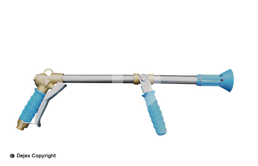 UNIVERSAL SPRAY LANCE WITH DOUBLE HANDLE