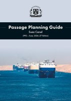 Suez Canal Passage Planning Guide 2026-2027