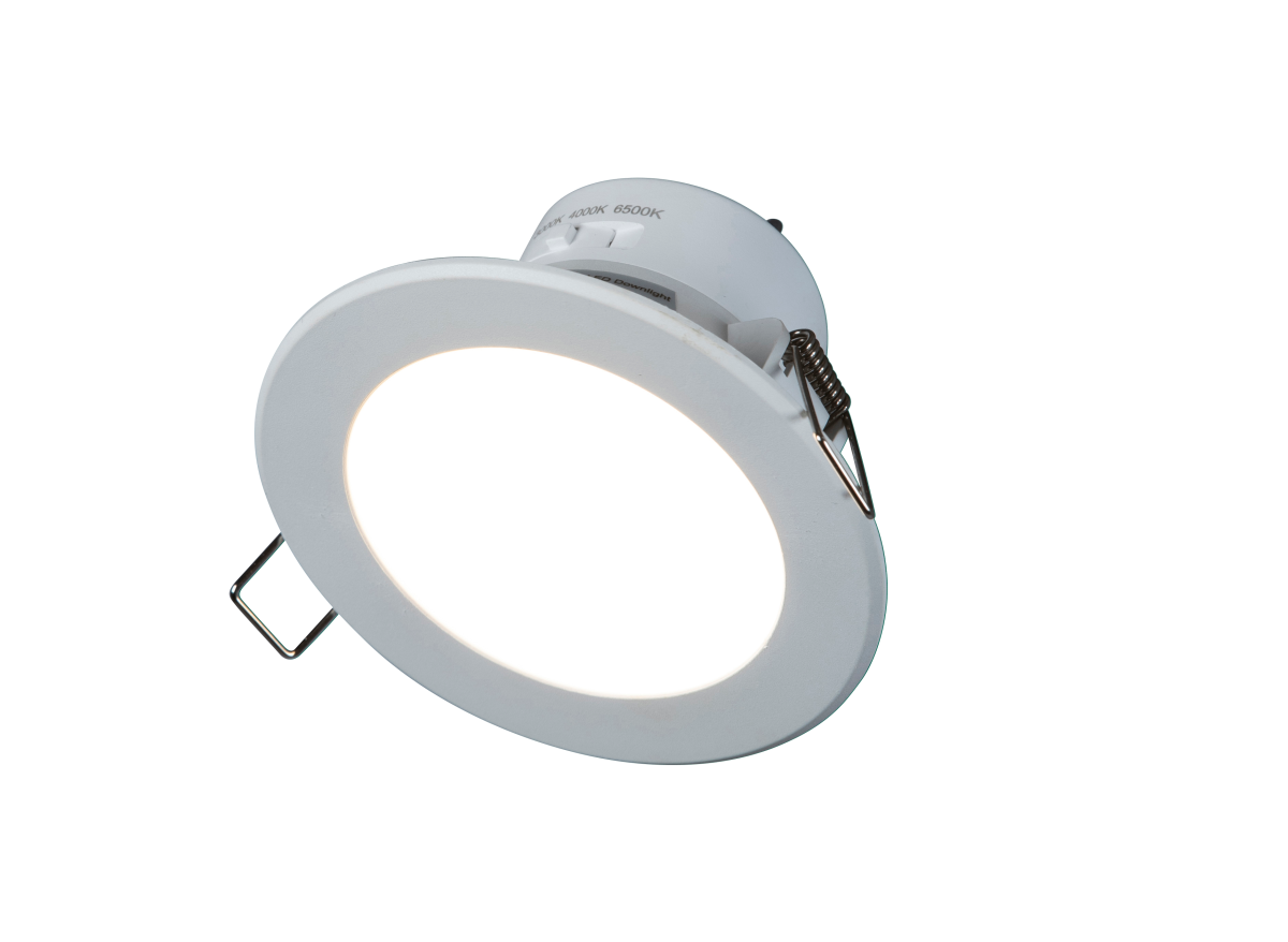 Robus Roxana 6W CCT IP44 White LED Downlight 