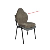 The comfort plus backrest placed on a seat.