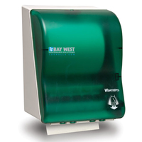 BAY WEST WAVE N DRY DISPENSER GREEN