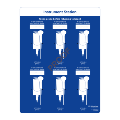 Instrument station for 6x instruments