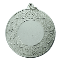 50mm Celtic Medal (Silver)