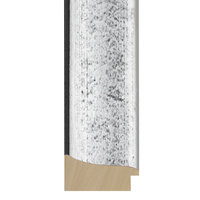 Silver Destressed Black