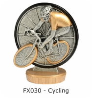 Cycling Flex Figure 75mm (Silver & Gold)