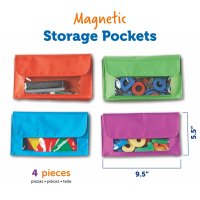 Magnetic Storage Pockets (4pk)