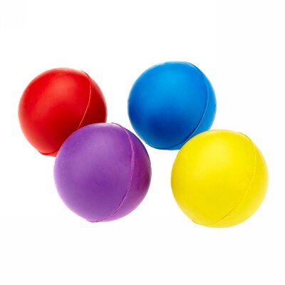 Classic Solid Rubber Ball 12 x Small