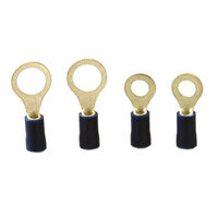 BR84 Pre-Insulated Blue Ring Terminal (100 Pack)