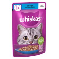 Whiskas Cat Pouch 1+ Singles Tuna in Jelly 85g x 28