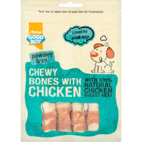 Good Boy Pawsley & Co. Dog Treats - Chewy Bones with Chicken 80g x 10