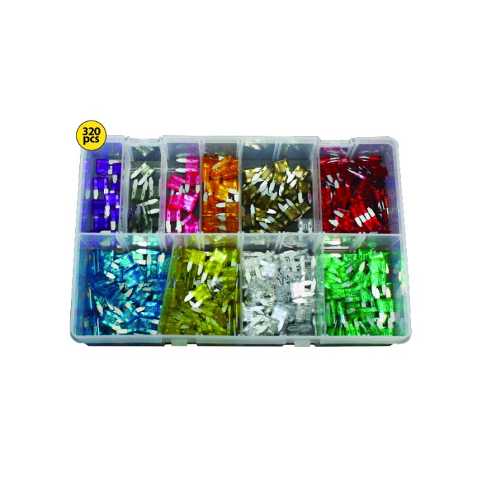 Assorted Mini Blade Fuses (2-30Amp)