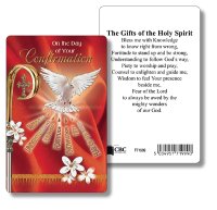 Prayer Card/Confirmation Symbolic   (F71999)