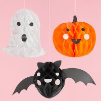 Halloween Character Honeycombs - Pack of 3