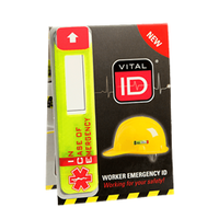 WSID-02 Vital ID Window Sticker For Hardhats