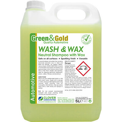 5L WASH & WAX CAR SHAMPOO