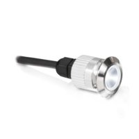 1W LED MARKER LIGHT RD 350MA W/WHI IP68 26MM CUT OUT