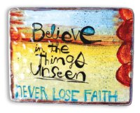 Artmetal Plaque/Believe In...   (46224)