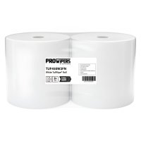 Northwood 1 Ply White Tufwipe&trade; Roll, 2 Rolls/Case