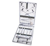 HuFriedy IMS Infinity Cassette DIN 18 Instrument Surgery Black