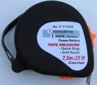 TAPE 25FT RUBBERIZED 7.5 MTR