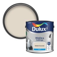 Dulux Matt Salted Caramel 2.5L Paint Tin & Colour Swatch