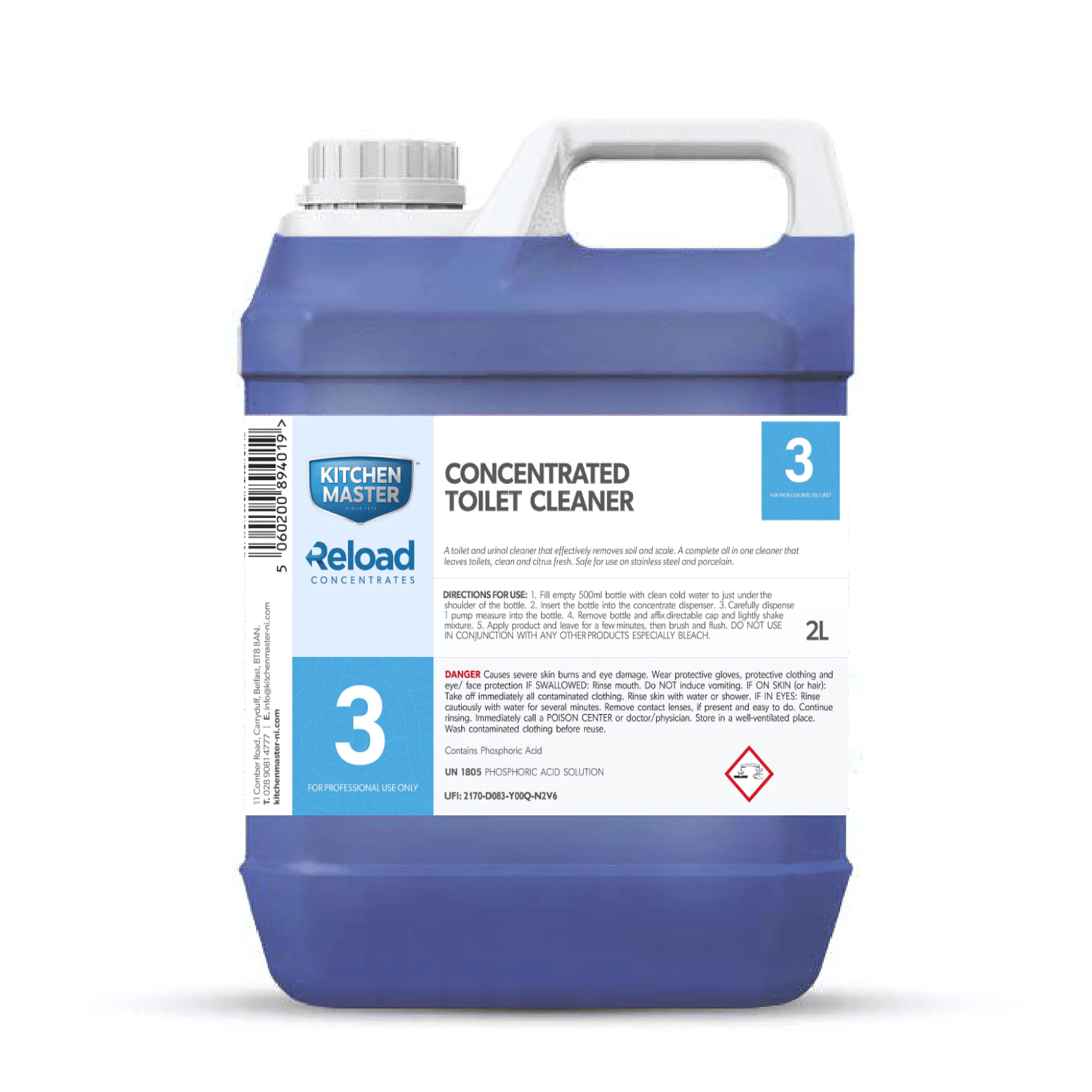 Reload No3 Toilet Cleaner, 2L