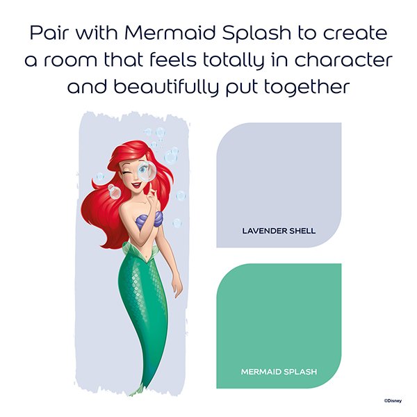 Dulux Easycare The Little Mermaid Colour Combination