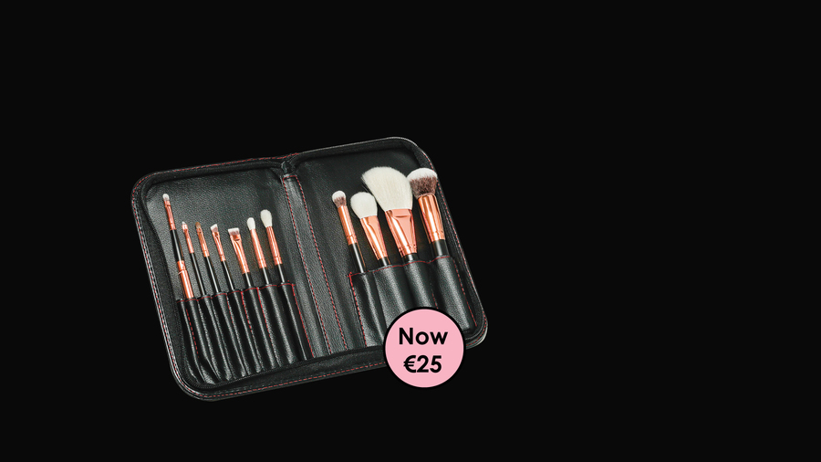 Rose Gold 11 Piece Brush set €25 Not To Be Missed