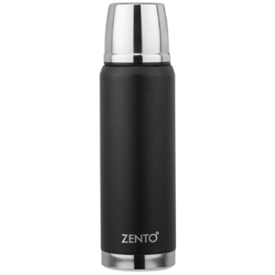 Zento Black Torpedo Vacuum Flask 1L