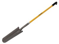 Roughneck Long Drainage Spade Fibreglass Handle