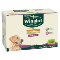 Winalot Classics Adult Dog Can Meat (Chicken/Lamb & Turkey) 400g 6pk x 4