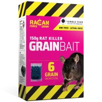 Racan Force Paste Rat Killer Grain Bait 6x25g
