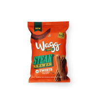 Wagg Dog Chews Steak Skewer Twists 110g x 12