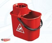 MASTERLUX BUCKET WITH SIEVE RED 16ltr