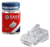 EASY CAT6 UTP RJ45 PLUG PACK OF 100