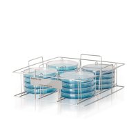 PetriPile 150 Storage racks for stacking 16 Petri Each