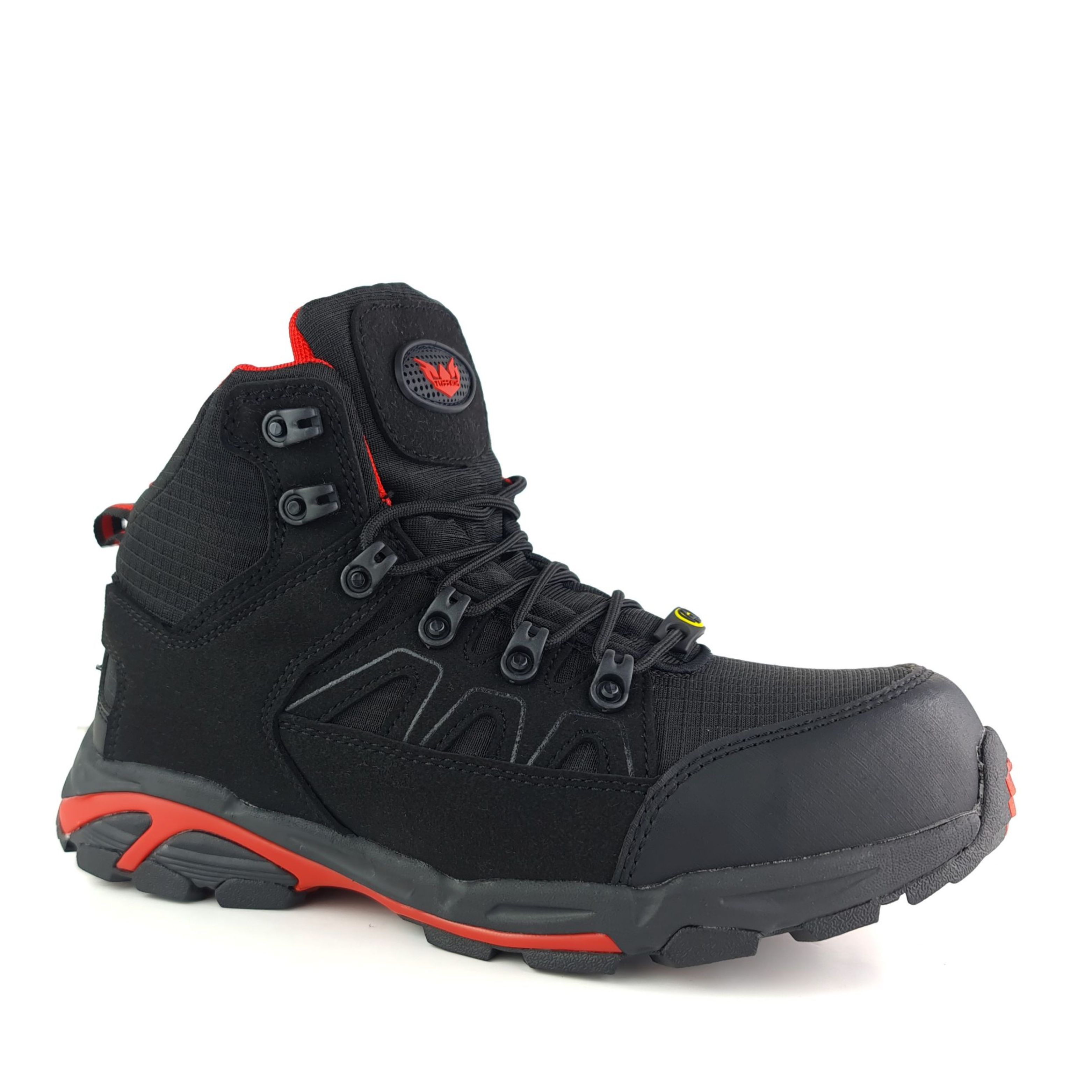 Terrain Water Resistant Safety S3 Hiker Boot, Black