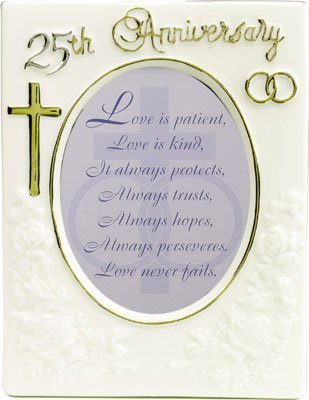 Photo Frame - 25th Anniversary   (4961)