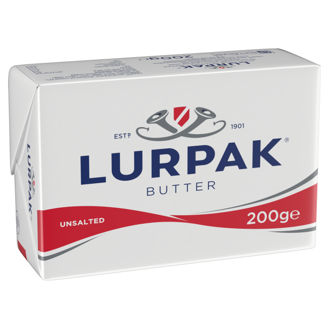 Lurpak BLOCK Unsalted 200g cnfoods