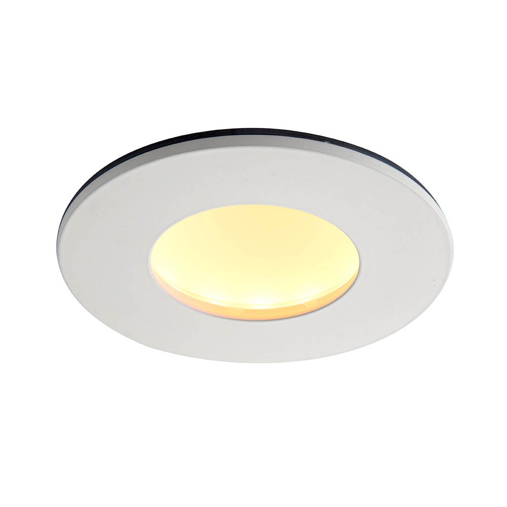 Saxby OrbitalPro 4CCT 9W IP65 Matt White