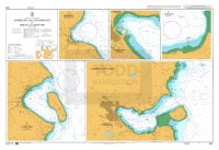 ADMIRALTY Chart - 1864 Harbours and Anchorages in Arran and Kintyre