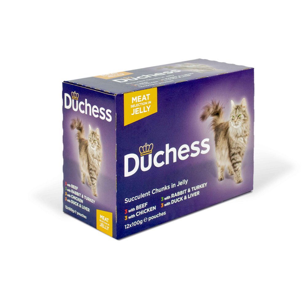 Duchess Meat Selection In Jelly 4x12x100g