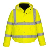 PORTWEST HI-VIS BOMBER JACKET