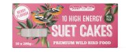 Suet To Go Berry Blocks 10x280g Value Pack Plastic Free