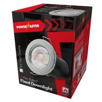 POWERMASTER FIRE RATED DOWNLIGHT CHROME