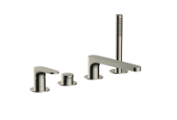 RAK-Portofino-4-Hole-Bath-Shower-Mixer--Brushed-Nickel