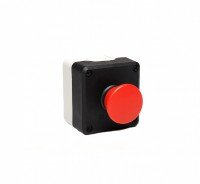 P1C304MK P Series Control Box  Switch 1 NO + 1 NC Yellow-Black