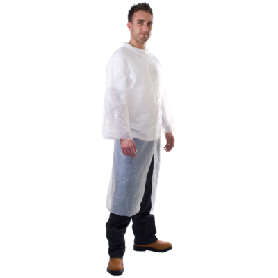 Polythene Disposable Visitors Coat