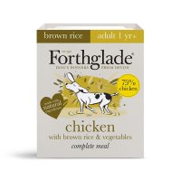 Forthglade Complete Meal Adult Dog Chicken with Brown Rice & Veg 18x395g