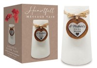 Ceramic Flower Vase/Mother  (38708)